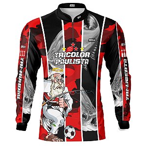 Camisa de Pesca BRK Tambaqui Tricolor com UV50 +