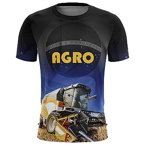 Camiseta Agro BRK Agro Rotina Agro com UV50 +