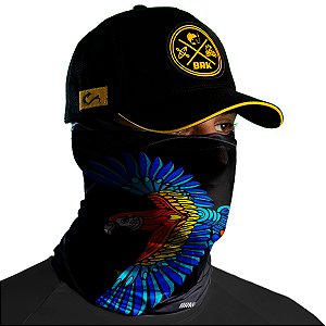 Bandana Tubeneck Motociclista BRK Pantanal Arara com UV50 +