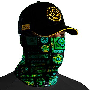 Bandana Tubeneck Motociclista BRK Cultura Polinésia com UV50 +