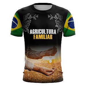 Camiseta Agro BRK Agricultura Familiar com UV50 +