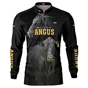 Camisa Agro BRK Black Angus com UV50 +