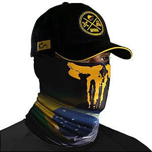 Bandana Tubeneck  BRK Brasil Caveira com UV50+