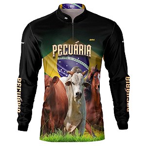 Camisa Agro BRK Pecuária com UV50 +