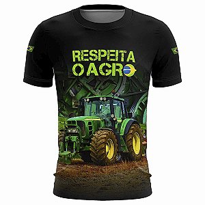 Camiseta Agro BRK Respeita o Agro com UV50 +