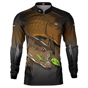 Camisa de Pesca BRK Gigantes do Rio Traíra com UV50 +