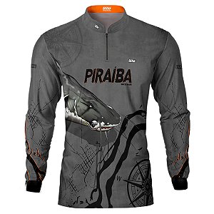 Camisa de Pesca BRK Gigantes do Rio Piraíba com UV50 +