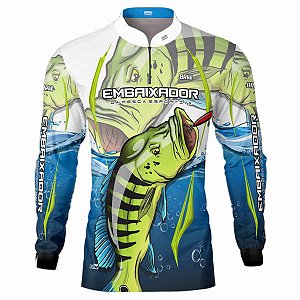 Camisa de Pesca BRK Embaixador da Pesca com UV50 +