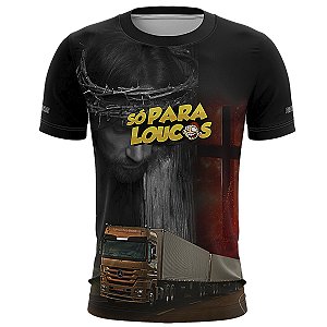 Camiseta de Caminhão BRK Só Para Loucos Protegido com UV50 +