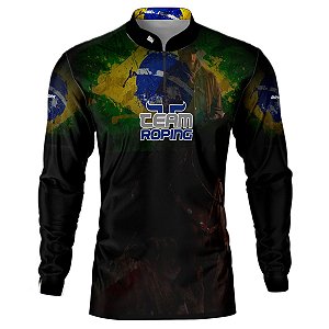 Camisa Agro BRK Team Roping Brasil com UV50 +