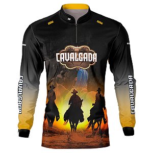 Camisa Agro BRK Cavalgada Cavaleiros com UV50 +