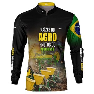 Camisa Agro BRK Raízes do Agro com UV50 +