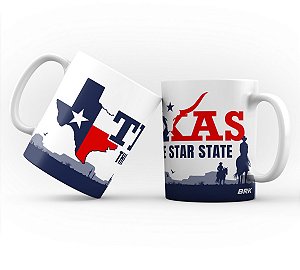 Caneca Porcelana Agro BRK Texas 325ml