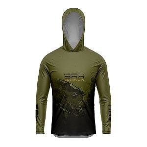 Camisa de Pesca com Capuz BRK Traíra com UV50 +