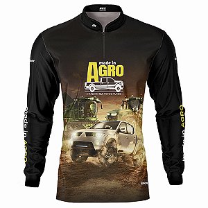 Camisa Off Road BRK  Caminhonete L200 com UV50 +