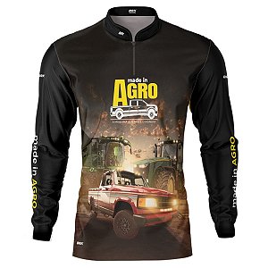 Camisa Off Road BRK Caminhonete D20 com UV50 +