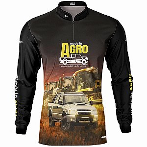 Camisa Off Road BRK Caminhonete S10 com UV50 +