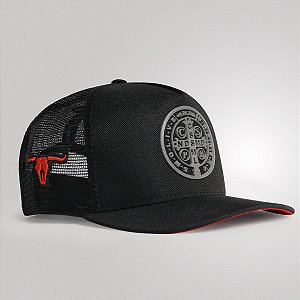 Boné Trucker Agro BRK São Bento Preto