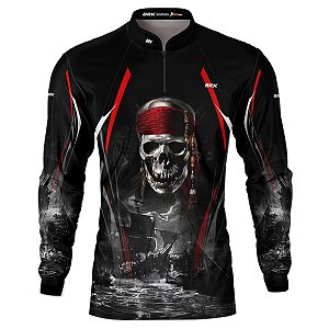 Camisa de Pesca BRK Pirata com UV50 +