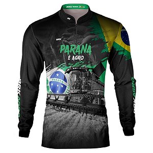 Camisa Agro BRK Agro é Paraná com UV50 +