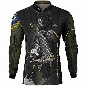 Camisa Militar Brk Atirador Esportivo com Proteção Solar UV50+