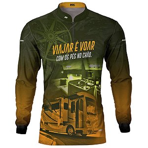 Camisa Off Road BRK Ônibus Motorhome com Proteção UV50+