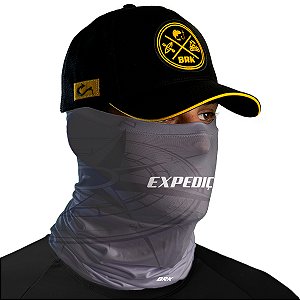 Bandana Tubeneck Brk Expedição Motos Cinza UV50+