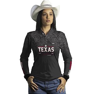 Camisa Agro BRK Texas Dallas Escura com Proteção UV50+