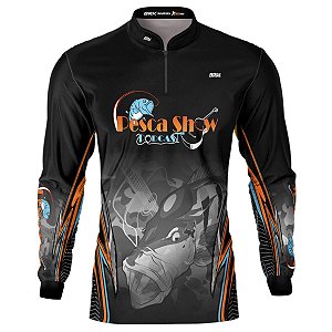 Camisa de Pesca BRK Pescashow Tucunaré com UV50+