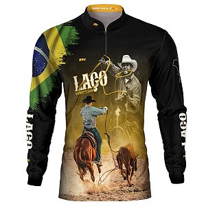 Camisa Agro BRK Laço Comprido com Proteção UV50+