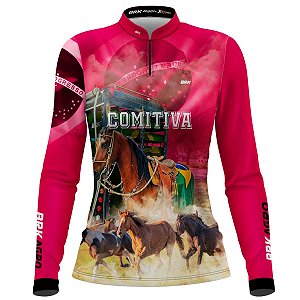 Camisa Agro Feminina BRK Comitiva com Proteção UV50+