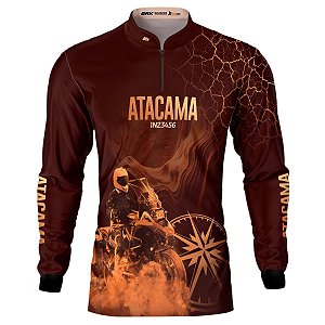 Camisa Motociclista BRK Deserto do Atacama com Proteção UV50+