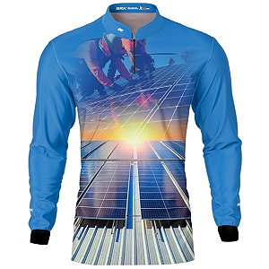 Camisa Profissões BRK Energia Solar Com UV50+