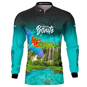 Camisa Motociclismo BRK Expedição Bonito Com UV50+