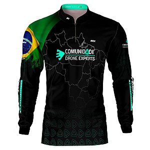 Camisa Agro Brk Drone Expert Comunidade com UV50+