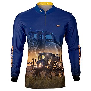 Camisa Agro BRK Pulverizador 3500 NH Com Proteção UV50 +