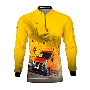 Camisa BRK Profissão Motorista de Van Com Proteção UV50 +