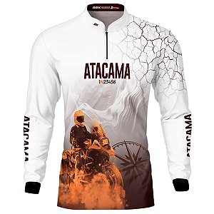 Camisa de Motociclismo Brk Expedição Atacama com Uv50