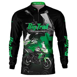 Camisa Motociclismo Brk Versys 650 com Proteção Solar UV50+