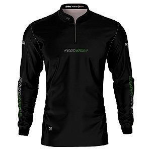 Camiseta Agro BRK Mescla Preta com Proteção UV50+