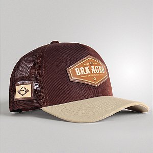 Boné Brk Trucker O Agro Não Para