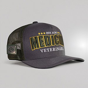 Boné Brk Trucker Medicina Veterinária