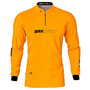 Camisa Agro Brk Laranja Clean com Proteção UV50+