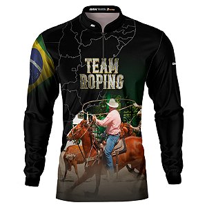 Camisa Agro BRK Team Roping Brasil com UV50+