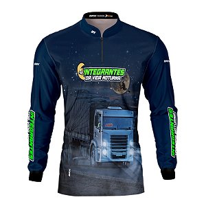 Camisa de Caminhão Brk Integrante da Vida Noturna Com Uv50+