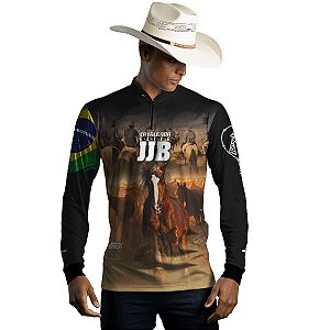 Camisa Agro Brk Cavalgada Elite JJB com Proteção UV50+