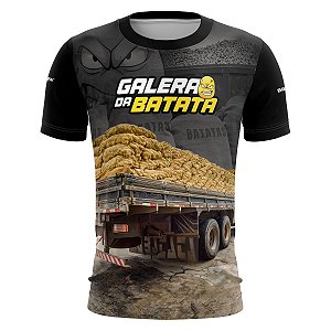 Camiseta Casual Brk Galera da Batata com Proteção UV50+