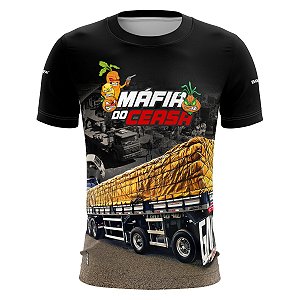 Camiseta Casual Brk Máfia do Ceasa com Proteção UV50+