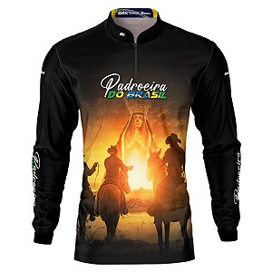 Camisa Agro BRK Cavalos Padroeira do Brasil com UV50+