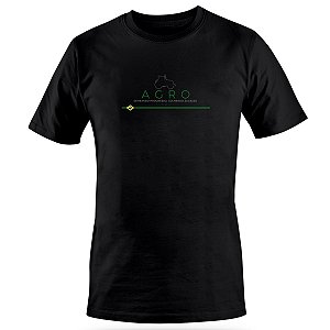 Camiseta Agro Brk Logo Trator Algodão Egípcio